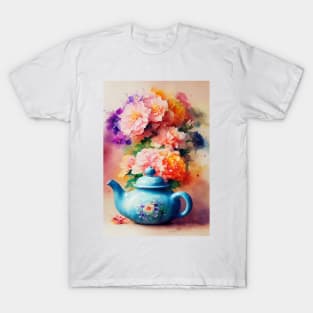 Watercolor teapot T-Shirt